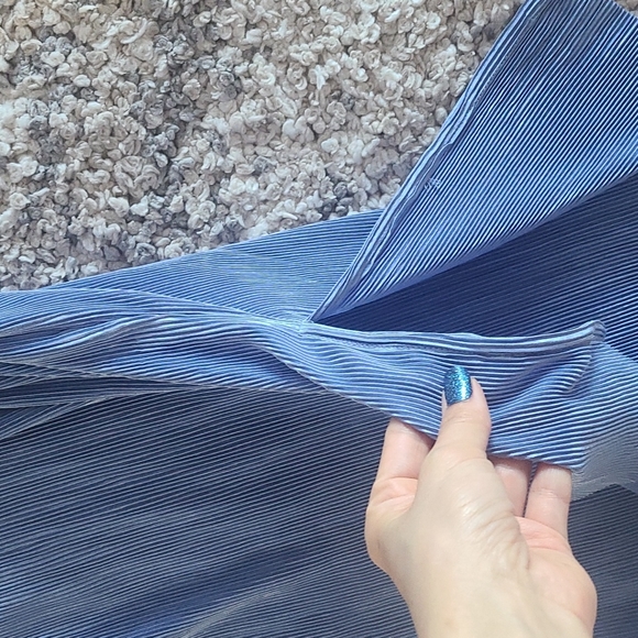 NWT anthro Ark Co. Periwinkle beautiful dress - Picture 3 of 4